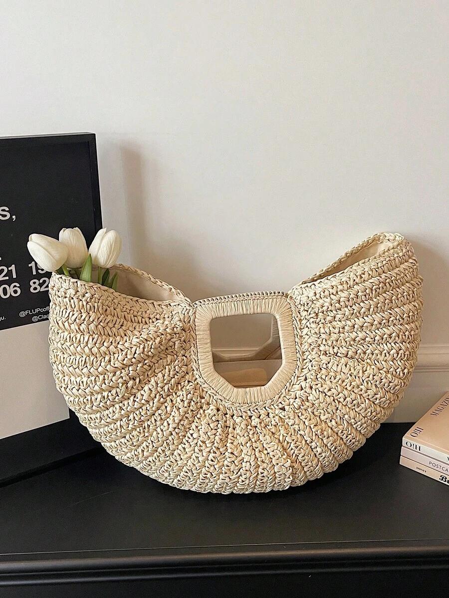 SHEIN BEŻOWA TOREBKA ZAMEK S07__50X33