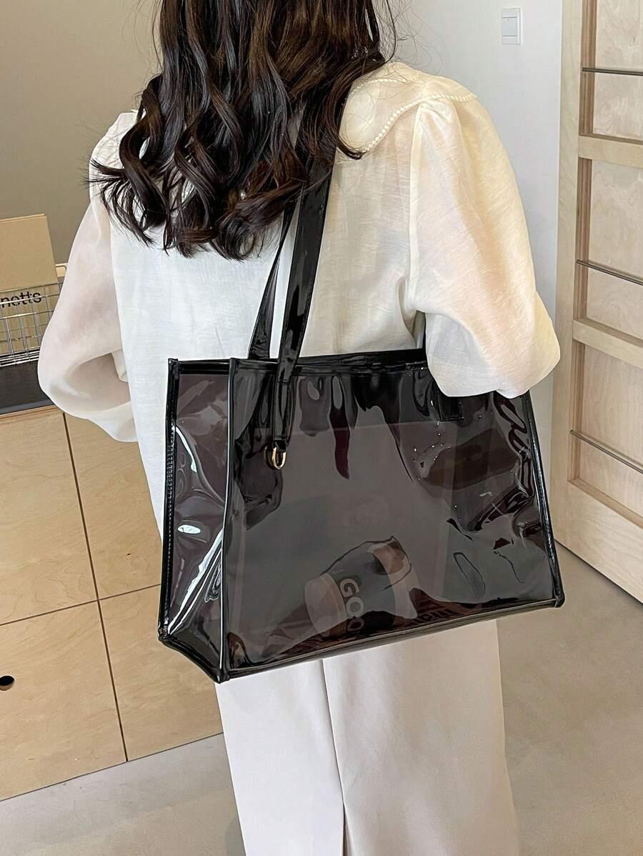 SHEIN DUŻA CZARNA TOREBKA S07__40X27