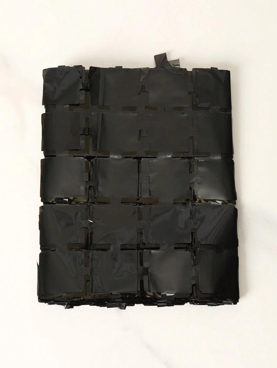 SHEIN CZARNA KURTYNA DEKORACYJNA 1-PACK S07__200X100CM