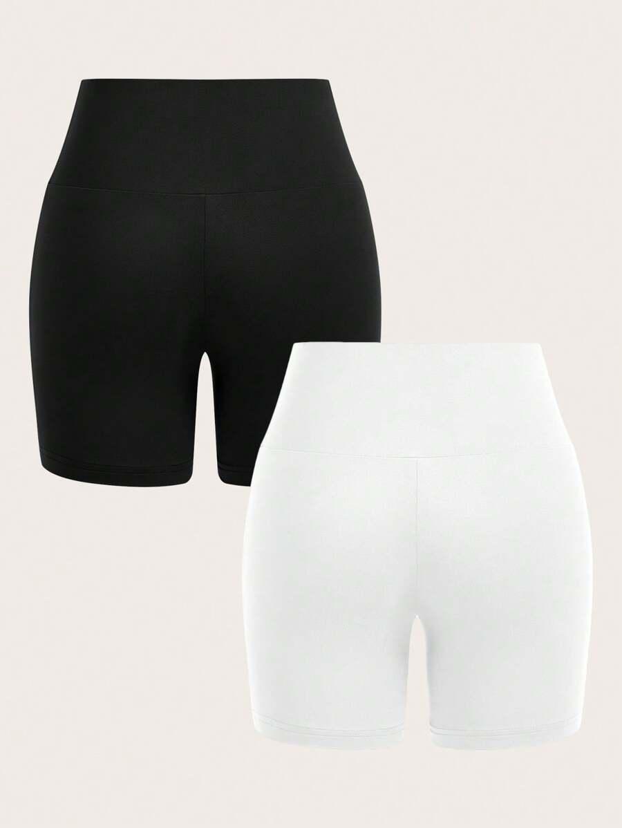 SHEIN ELASTYCZNE SPODENKI 2PACK S06__S
