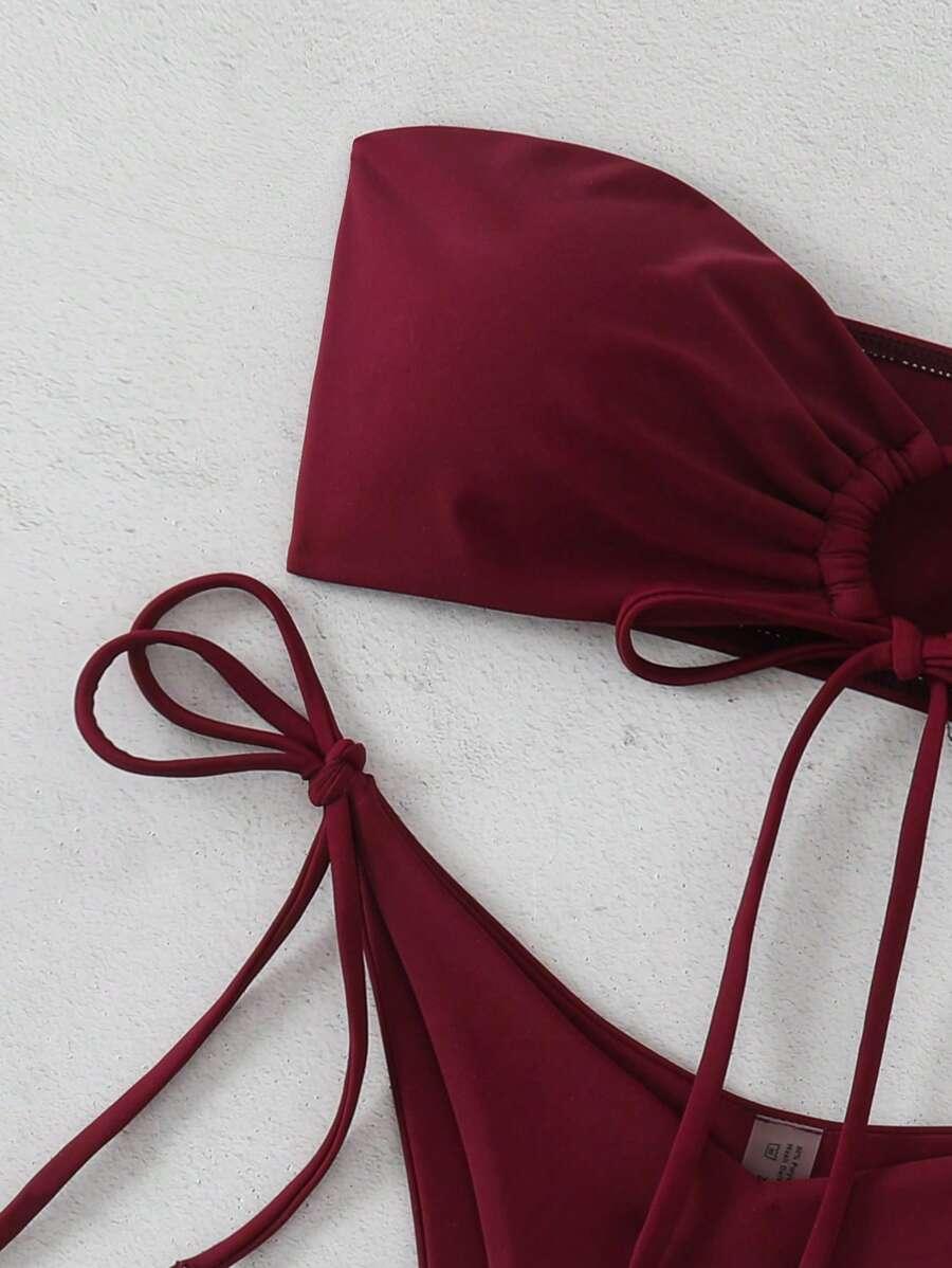 SHEIN DWUCZĘŚCIOWY STRÓJ KĄPIELOWY S06__S