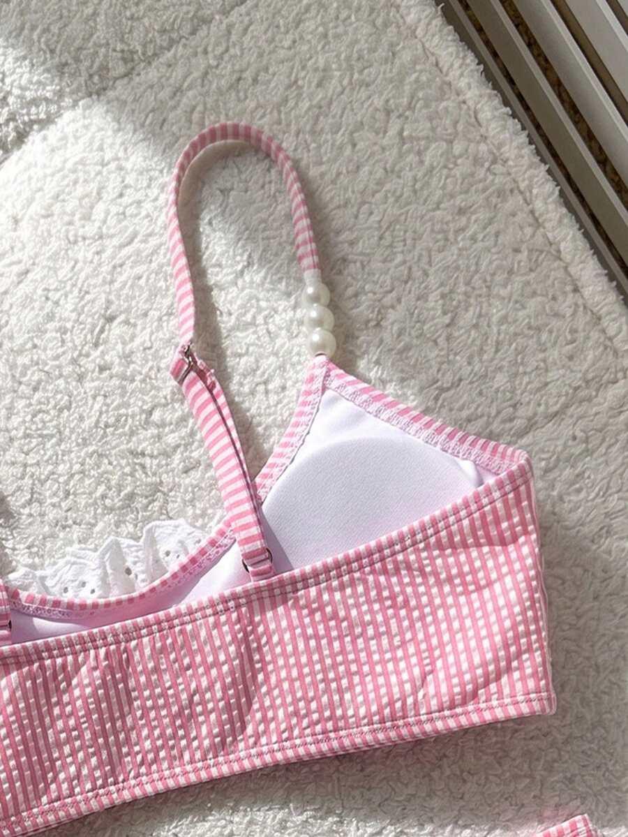 SWIM MOD RÓŻOWY STRÓJ KĄPIELOWY S09__L