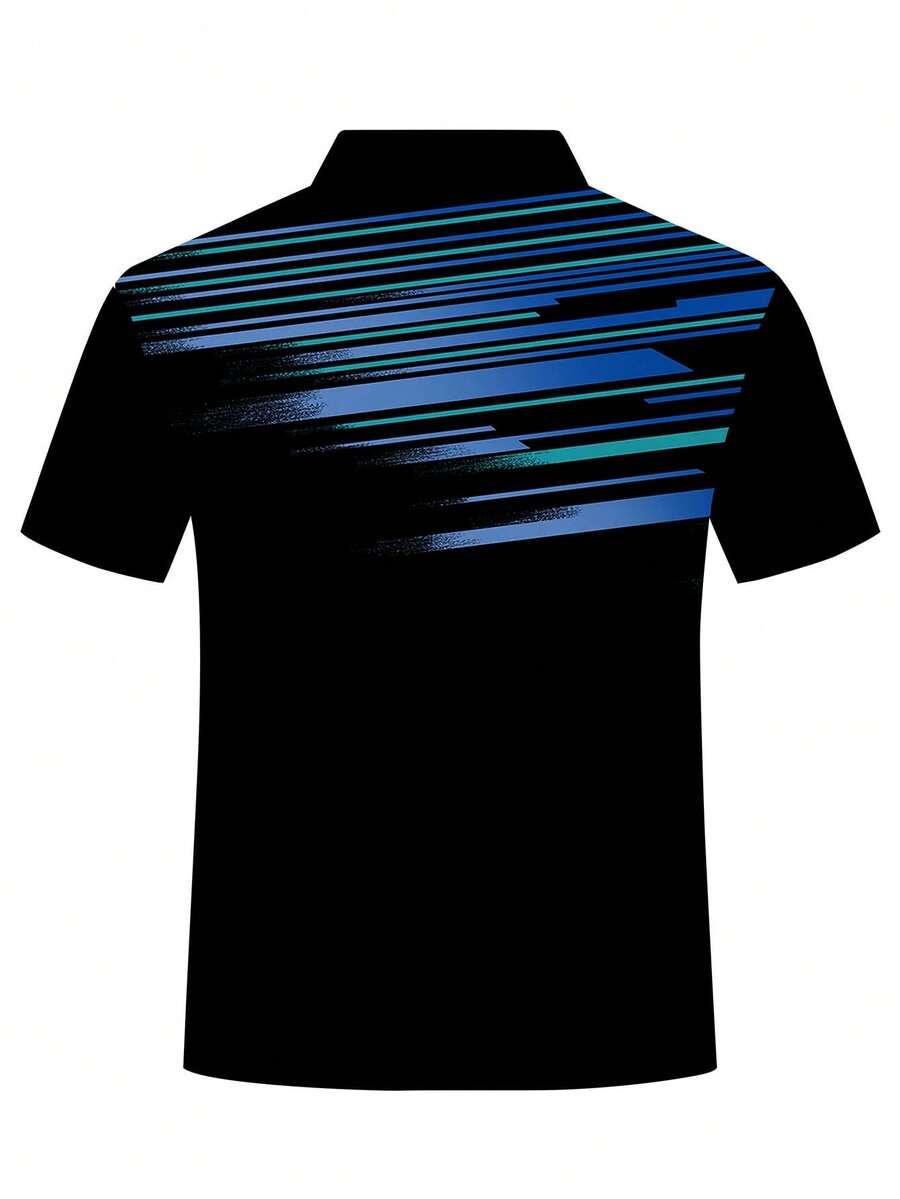 SHEIN CZARNA KOSZULKA KOŁNIERZYK S06__XL