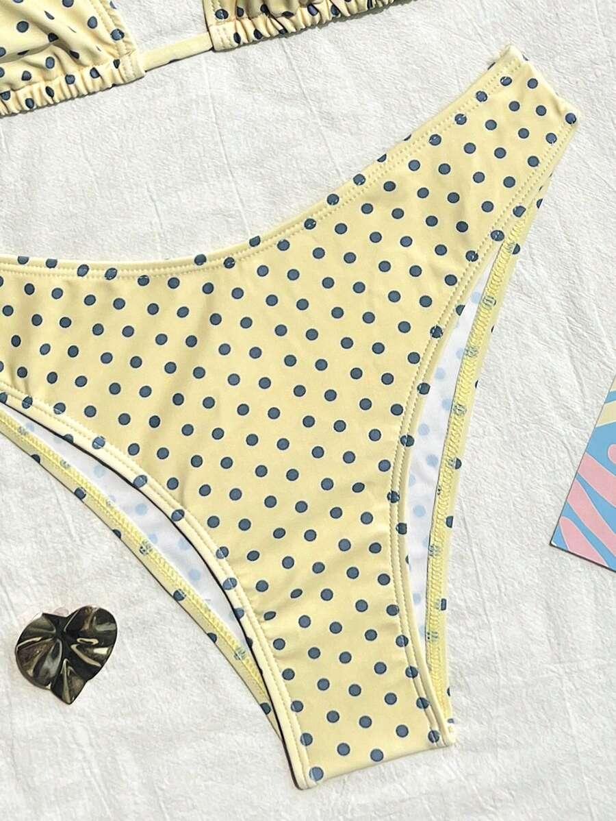 SHEIN DWUCZĘŚCIOWY KOSTIUM KĄPIELOWY BIKINI S09__S