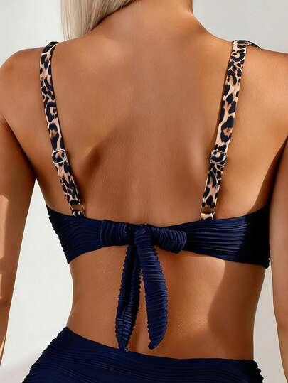 SHEIN DWUCZĘŚCIOWY STRÓJ KĄPIELOWY S09__M