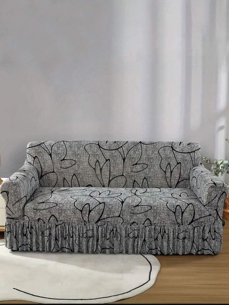 SHEIN BEŻOWY POKROWIEC NA SOFĘ S07__235-300