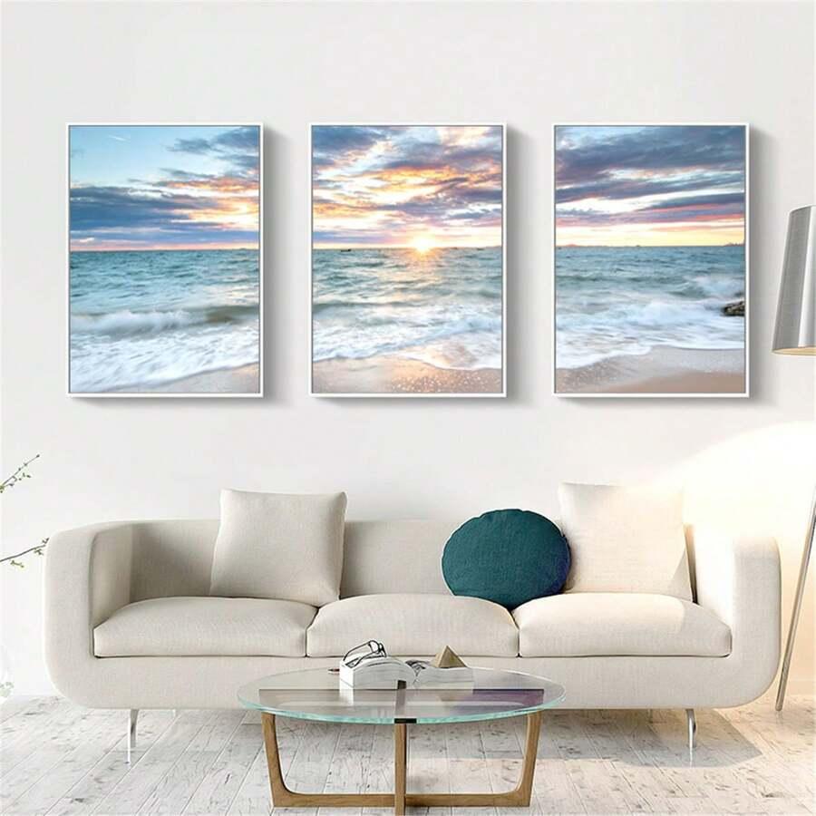 SHEIN OBRAZ NA PŁÓTNIE 3-PACK S07__40X50