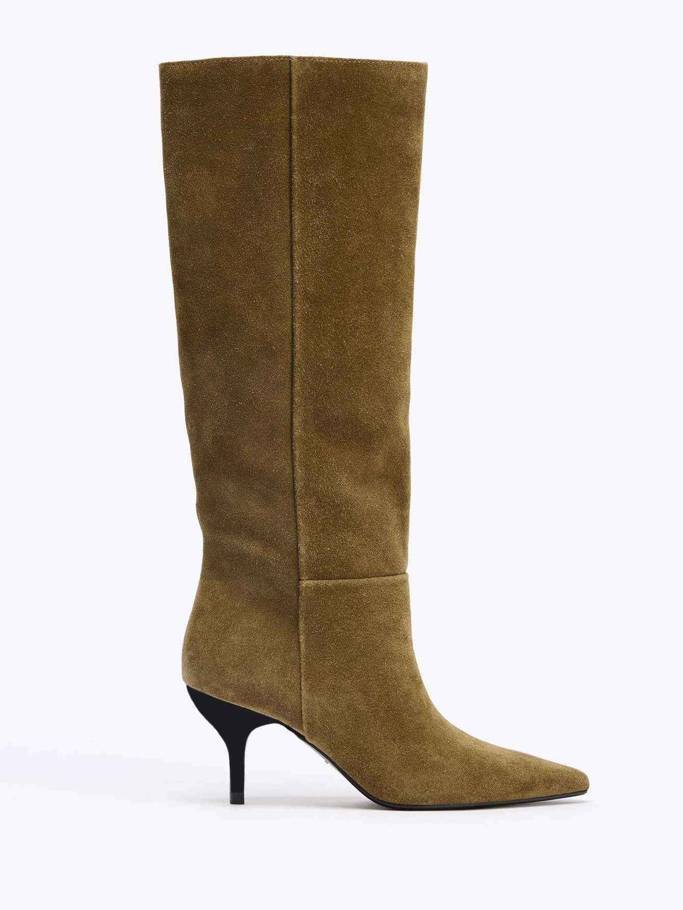 SHEIN BRĄZOWE KOZAKI OBCAS W01__39