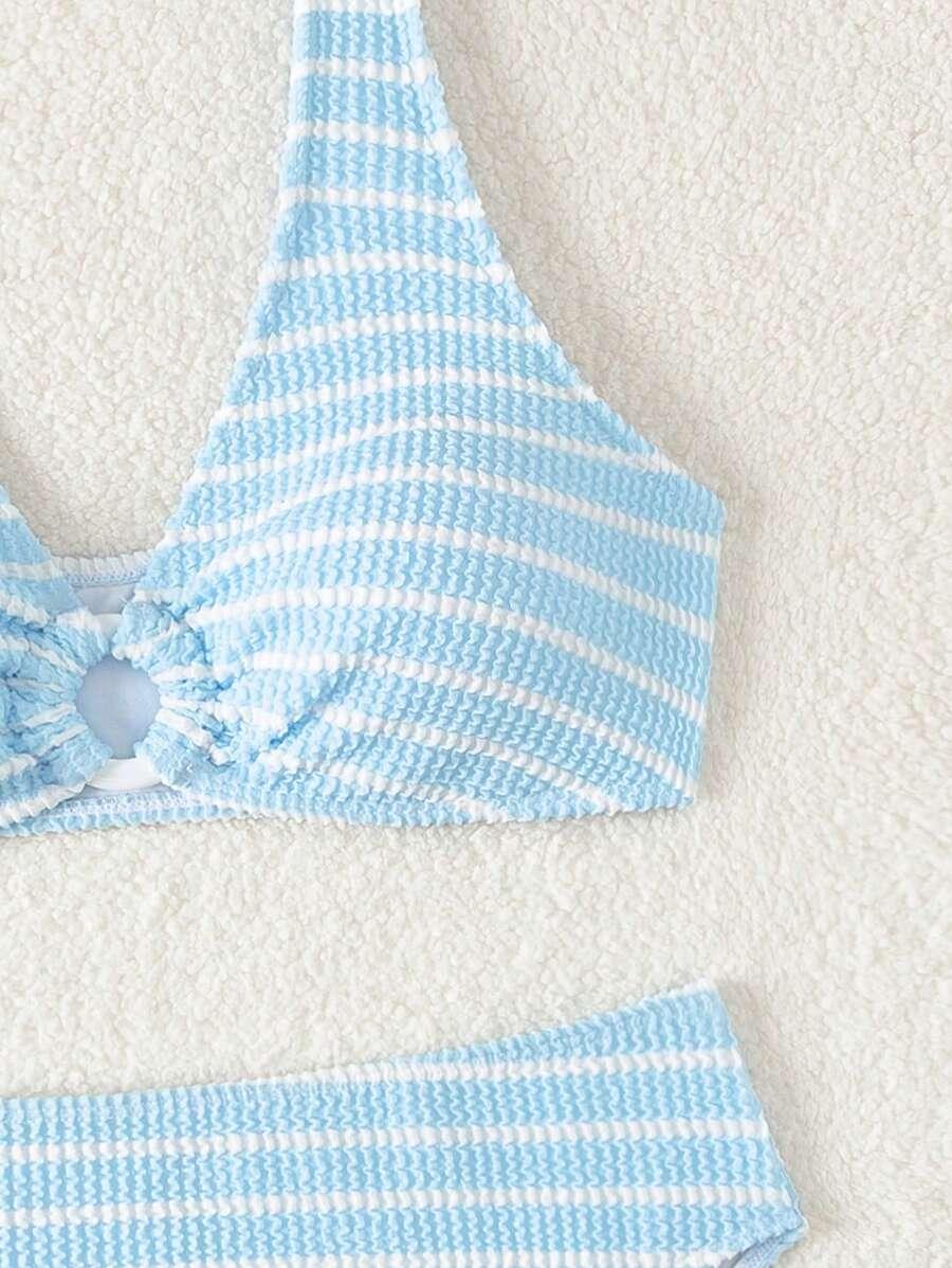 SHEIN DWUCZĘŚCIOWY KOSTIUM KĄPIELOWY S09__S