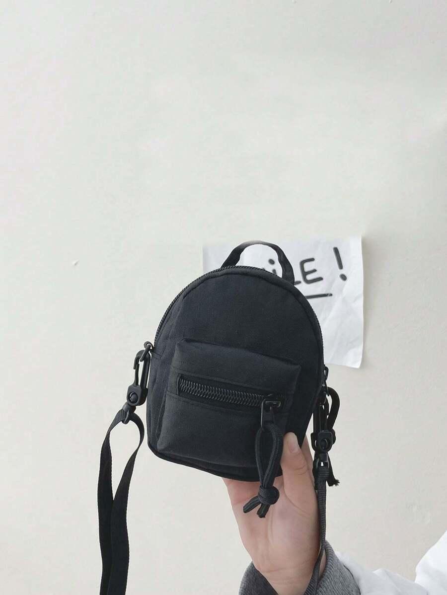 SHEIN CZARNY MAŁY PLECAK S07__10X13