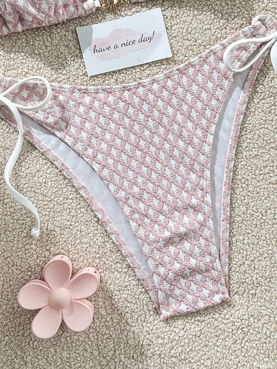 SHEIN DWUCZĘŚCIOWY STRÓJ KĄPIELOWY S09__M