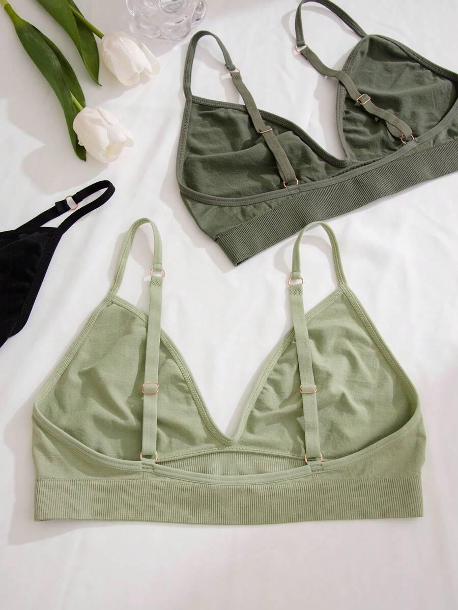 SHEIN MIĘKKI BIUSTONOSZ 3-PACK S06__M