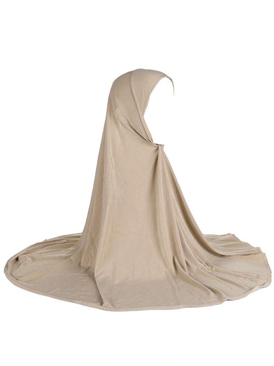 SHEIN BEŻOWA CHUSTA HIDŻAB S07