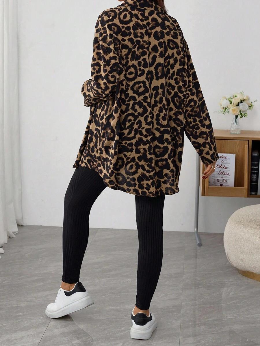 SHEIN CZARNY CIĄŻOWY KOMBINEZON S06__M