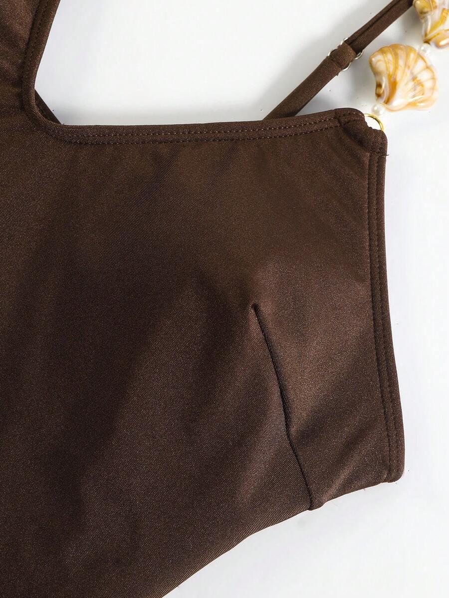 SHEIN JEDNOCZĘŚCIOWY STRÓJ KĄPIELOWY PAREO KOMPLET S09__XL