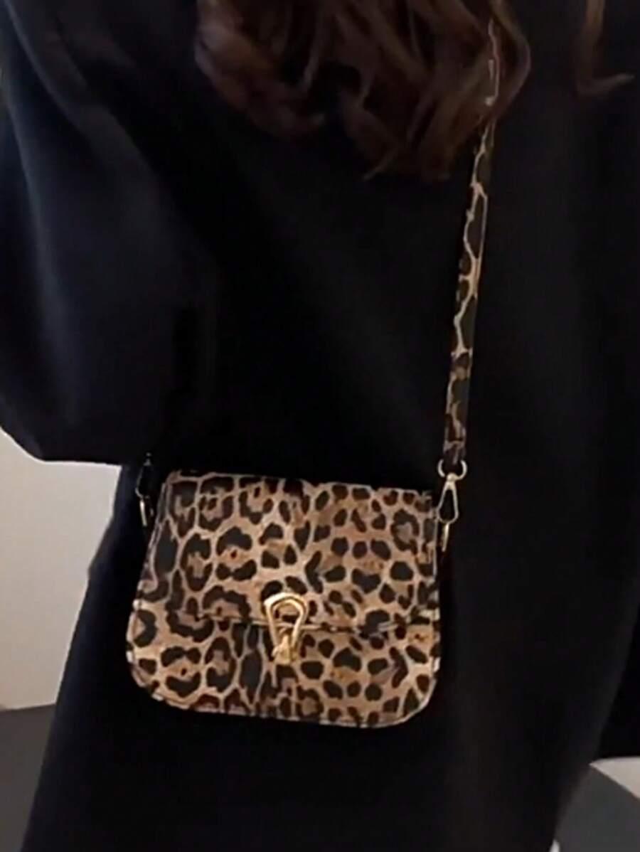 SHEIN TOREBKA ANIMAL PRINT ZDOBIENIE S07__18X14X6