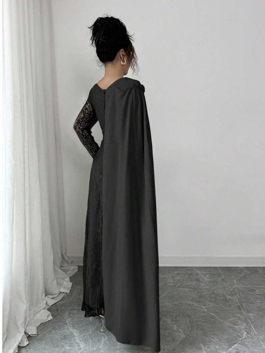 ELENZGA CZARNA MAXI SUKIENKA S06__M
