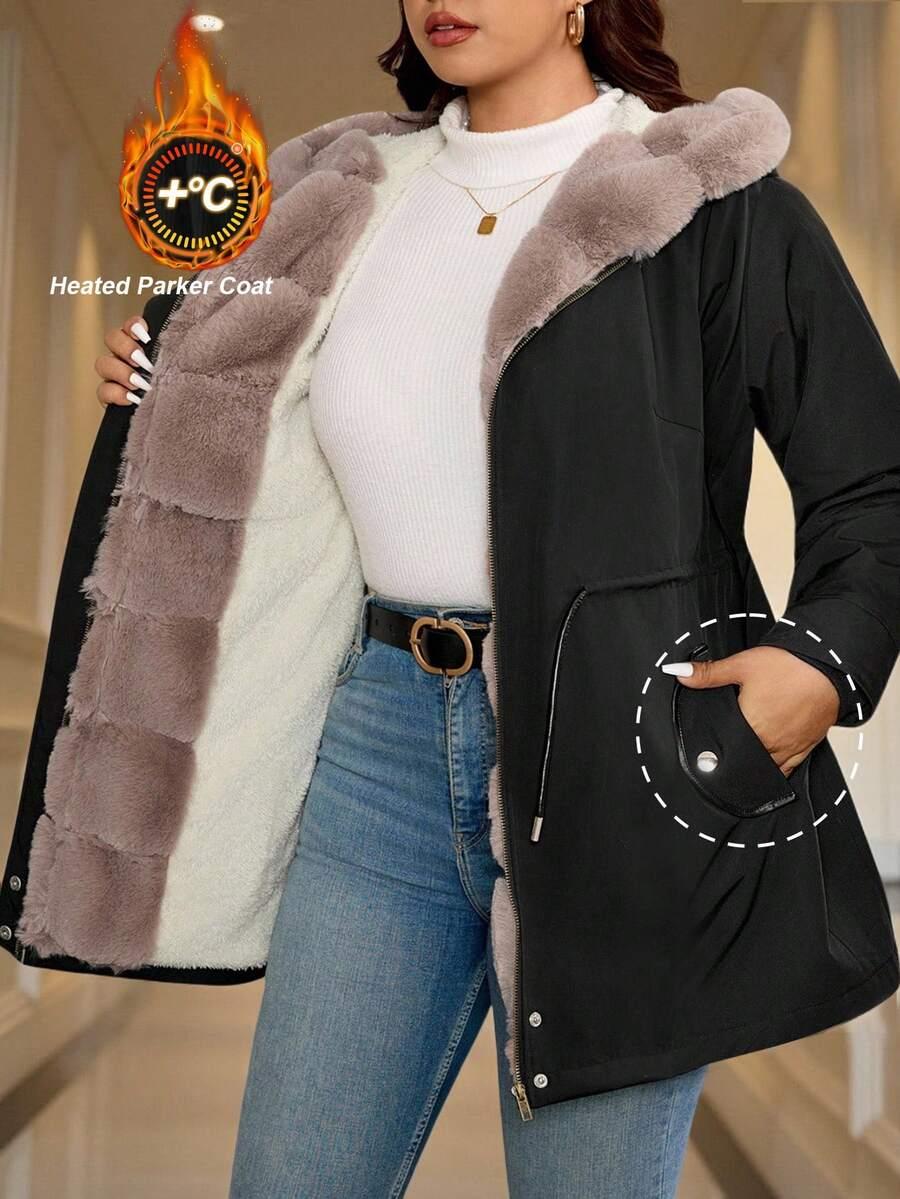 SHEIN CZARNA KURTKA KAPTUR W01__46