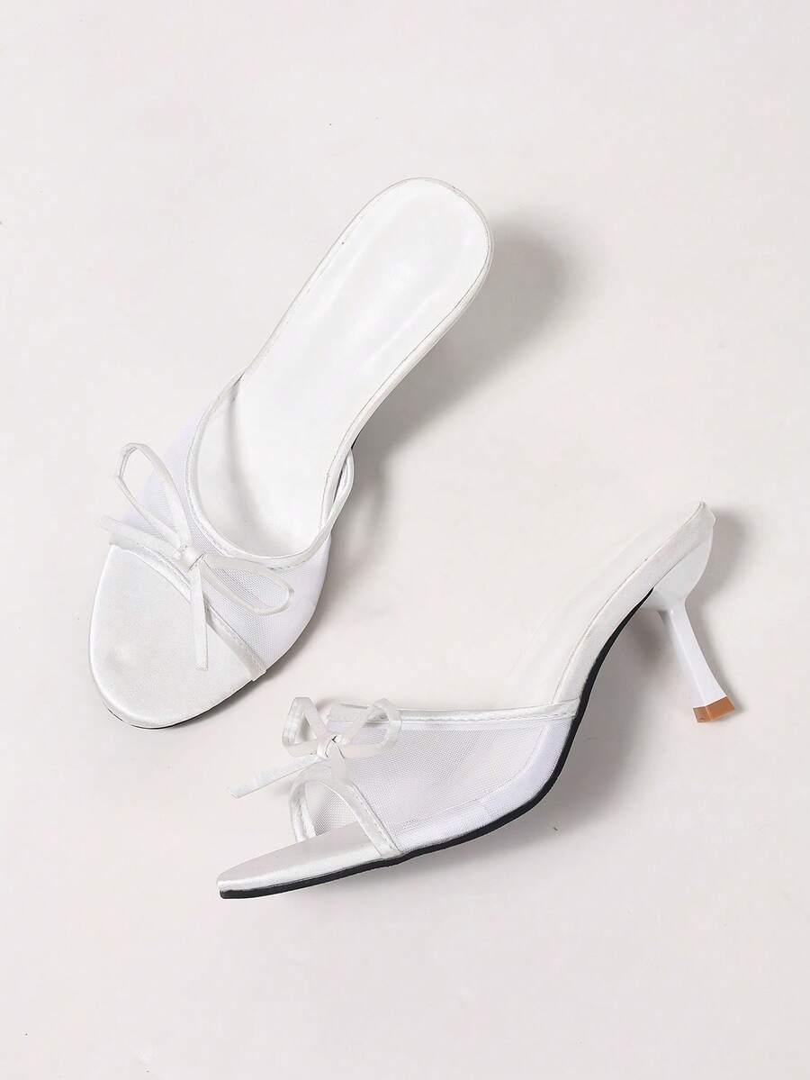 SHEIN BIAŁE KLAPKI OBCAS S06__37,5