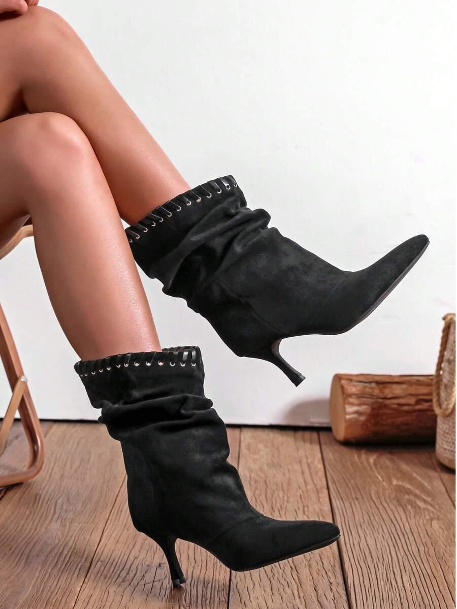 SHEIN CZARNE BOTKI OBCAS W01__38