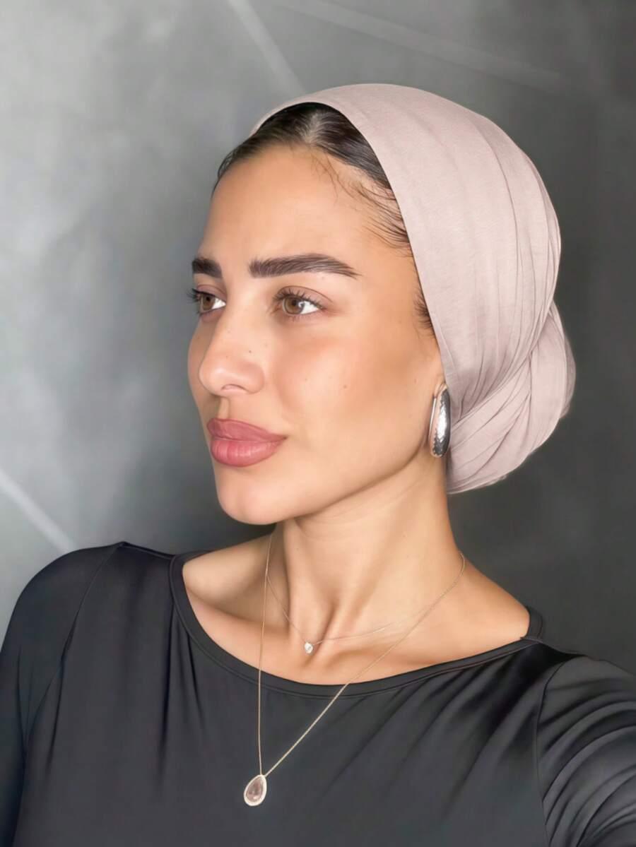 SHEIN SZARA CHUSTA NA GŁOWĘ S07
