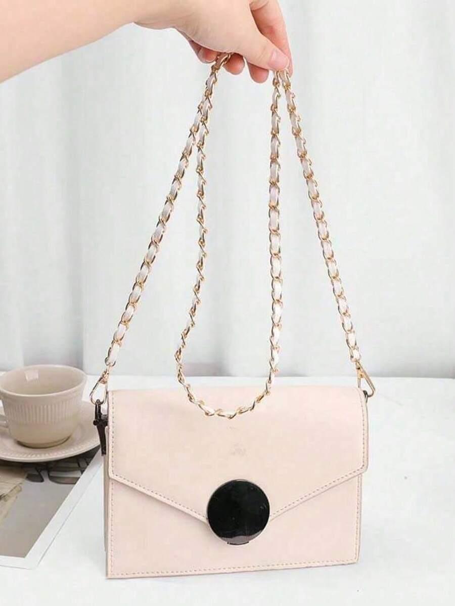 SHEIN ŁAŃCUSZEK DO TOREBKI Z KARABIŃCZYKAMI S07__120CM