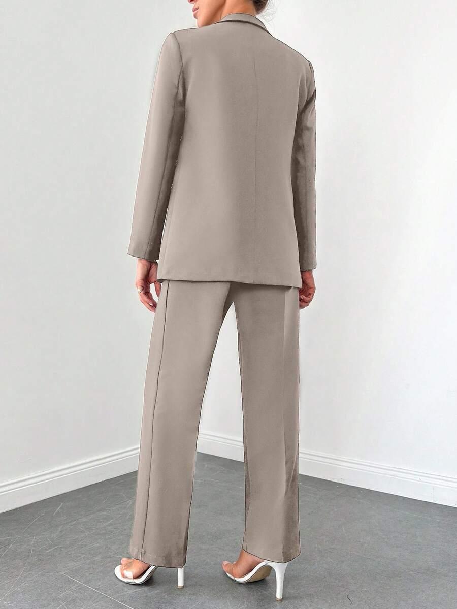 SHEIN MARYNARKA SPODNIE KOMPLET S06__M