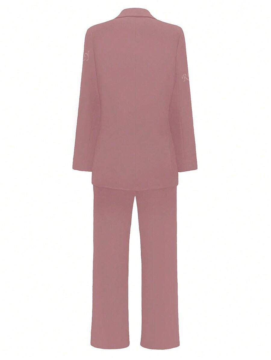 SHEIN MARYNARKA SPODNIE KOMPLET S06__S