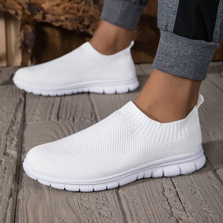 SHEIN BIAŁE WSUWANE BUTY SPORTOWE S06__42