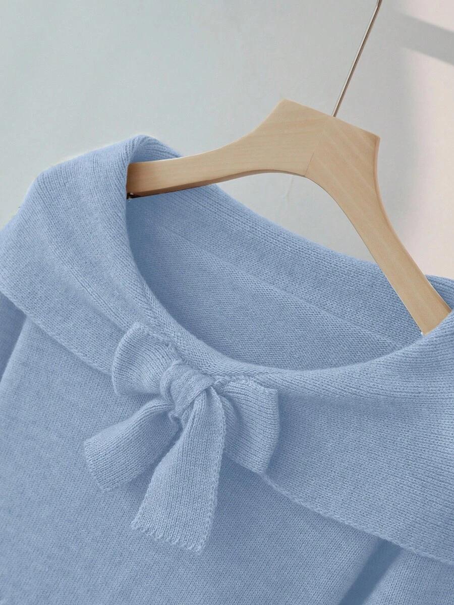 FRANCLIA NIEBIESKI SWETER KOKARDA S06__M