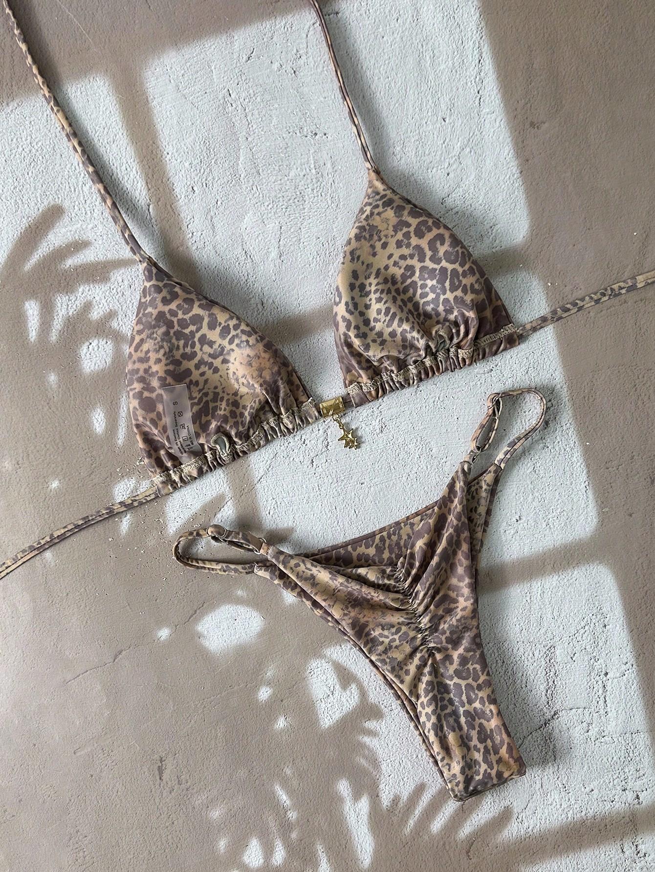 SHEIN DWUCZĘŚCIOWY STRÓJ KĄPIELOWY S09__XS