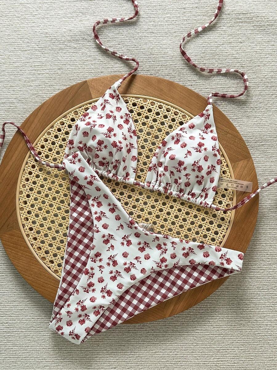 SWIM MOD DWUCZĘŚCIOWY STRÓJ KĄPIELOWY PRINT S09__L