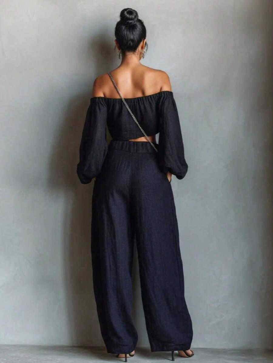 SHEIN BLUZKA SPODNIE KOMPLET S09__M