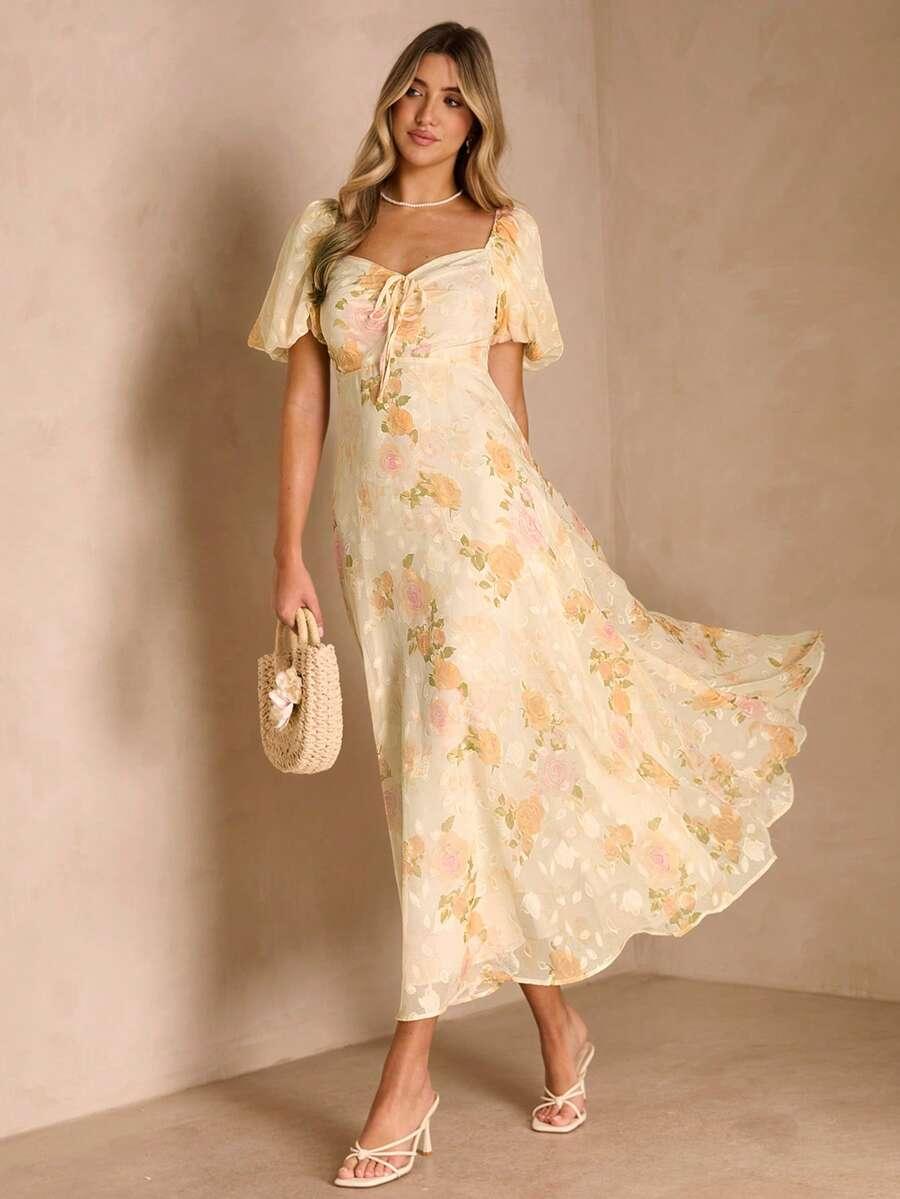 SHEIN SUKIENKA KRÓTKI RĘKAW S06__S