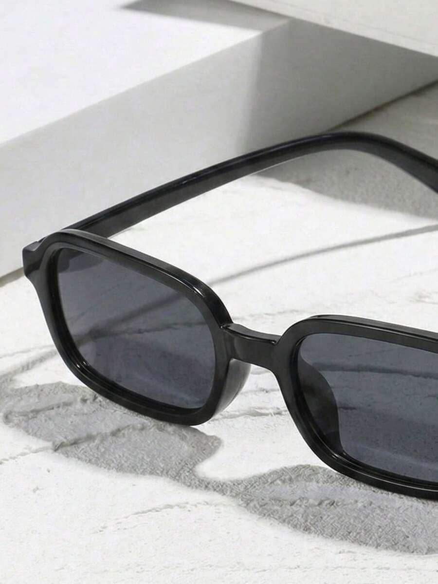 SHEIN CZARNE OKULARY PRZECIWSŁONECZNE S07
