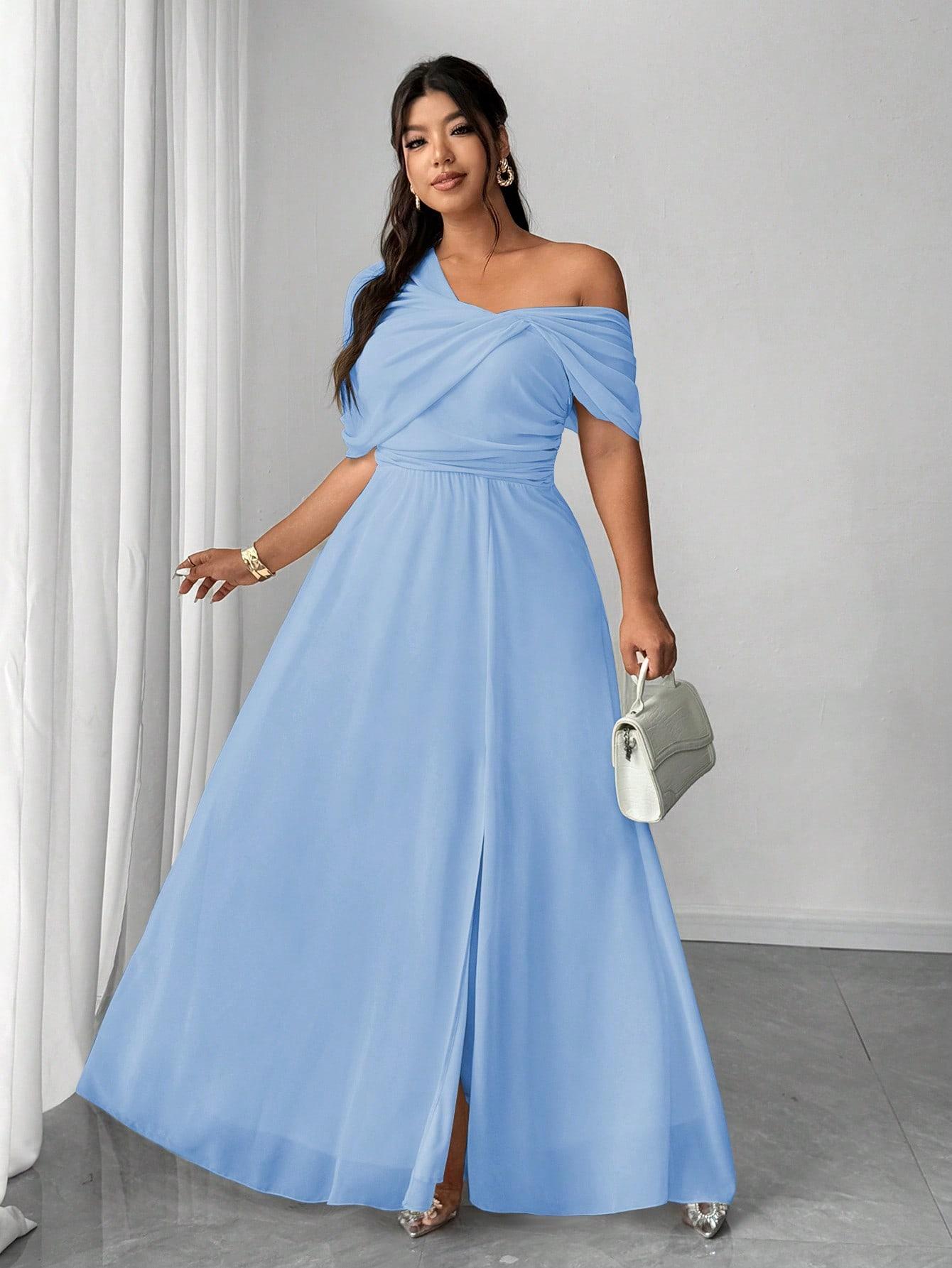 ELENZGA NIEBIESKA MAXI SUKIENKA S06__50