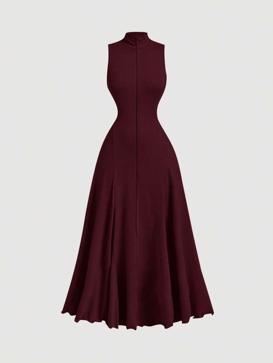 SHEIN BORDOWA SUKIENKA STÓJKA S06__XS
