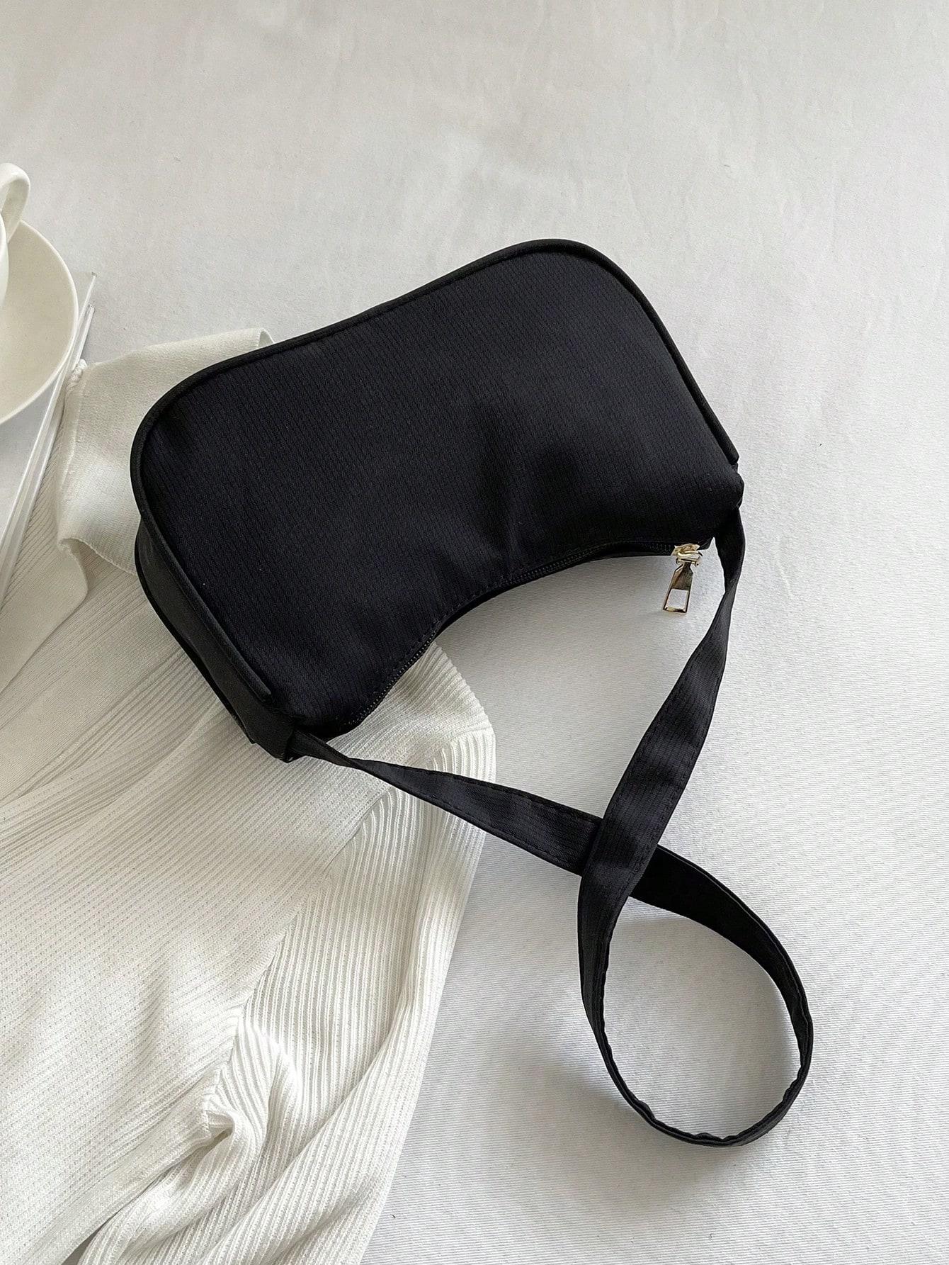 SHEIN CZARNA TOREBKA CASUAL S07__23X7,5X14CM