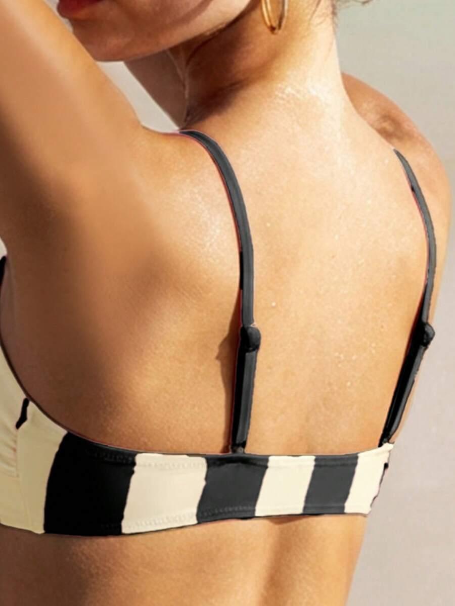 SHEIN DWUCZĘŚCIOWY STRÓJ KĄPIELOWY S09__M