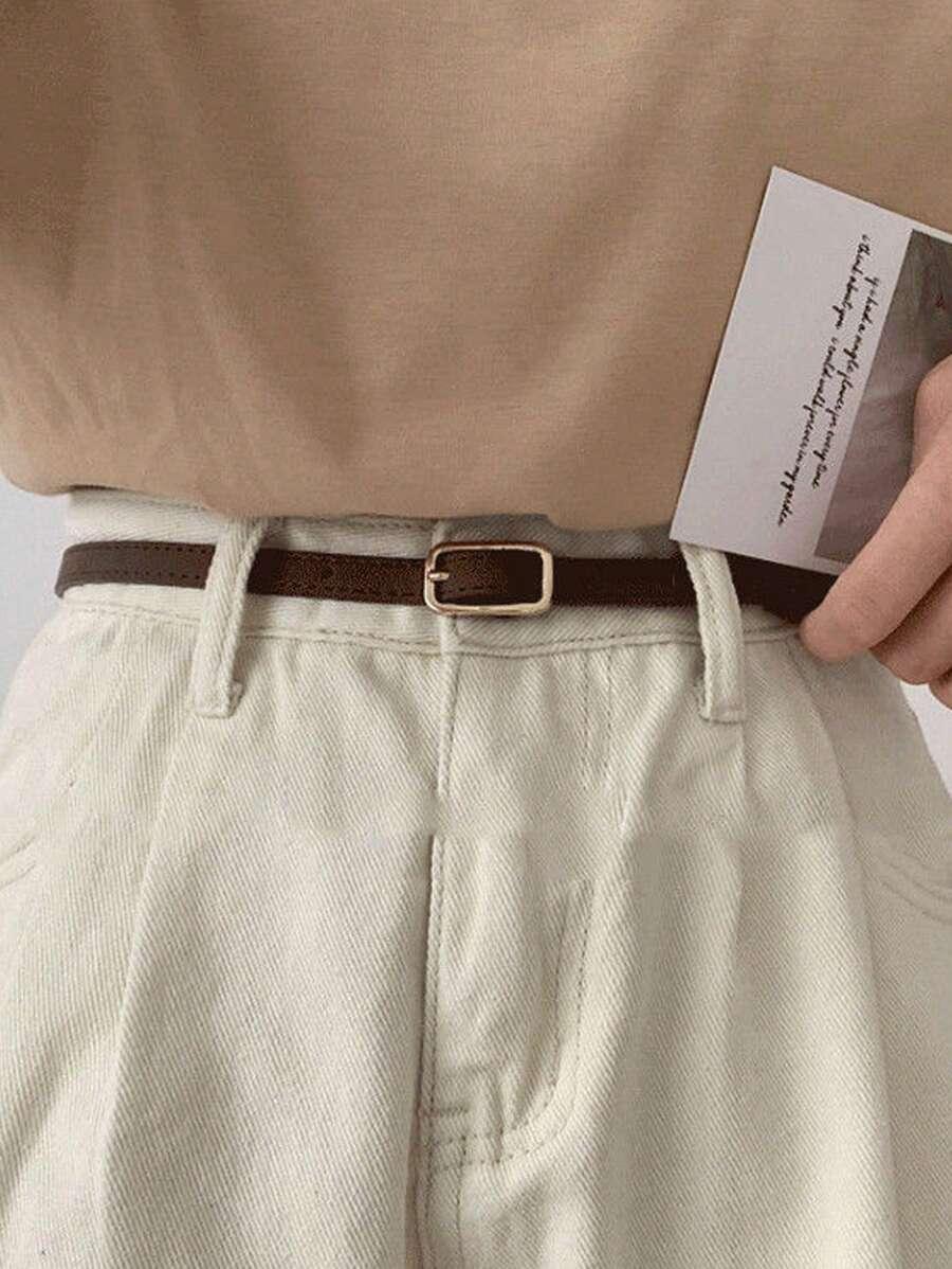 SHEIN BRĄZOWY PASEK 1 SZT S07__70/80