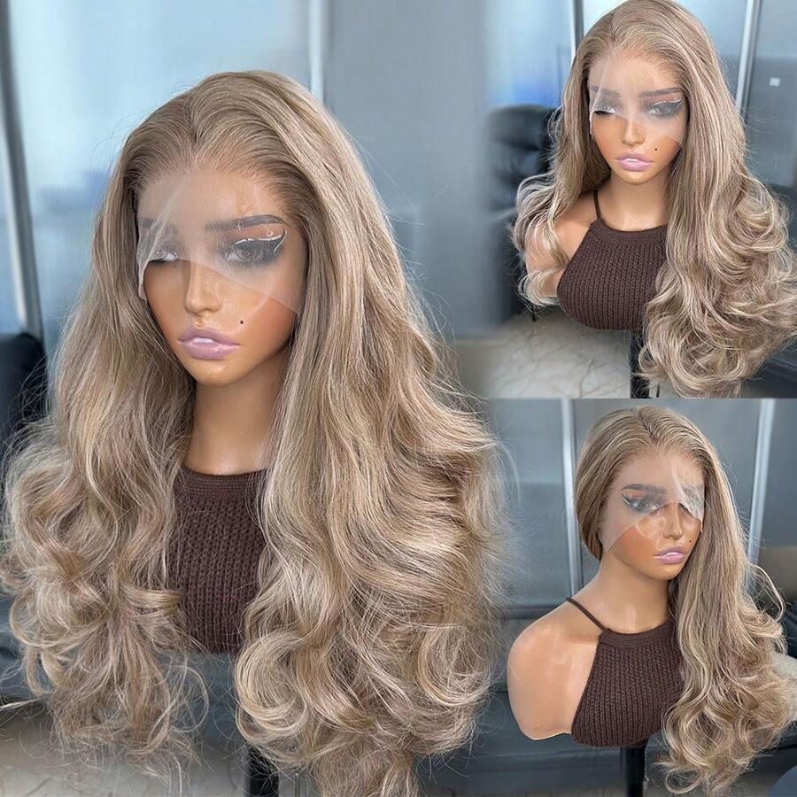 SHEIN PERUKA WŁOSY SYNTETYCZNE KRĘCONE BLOND S07__56CM