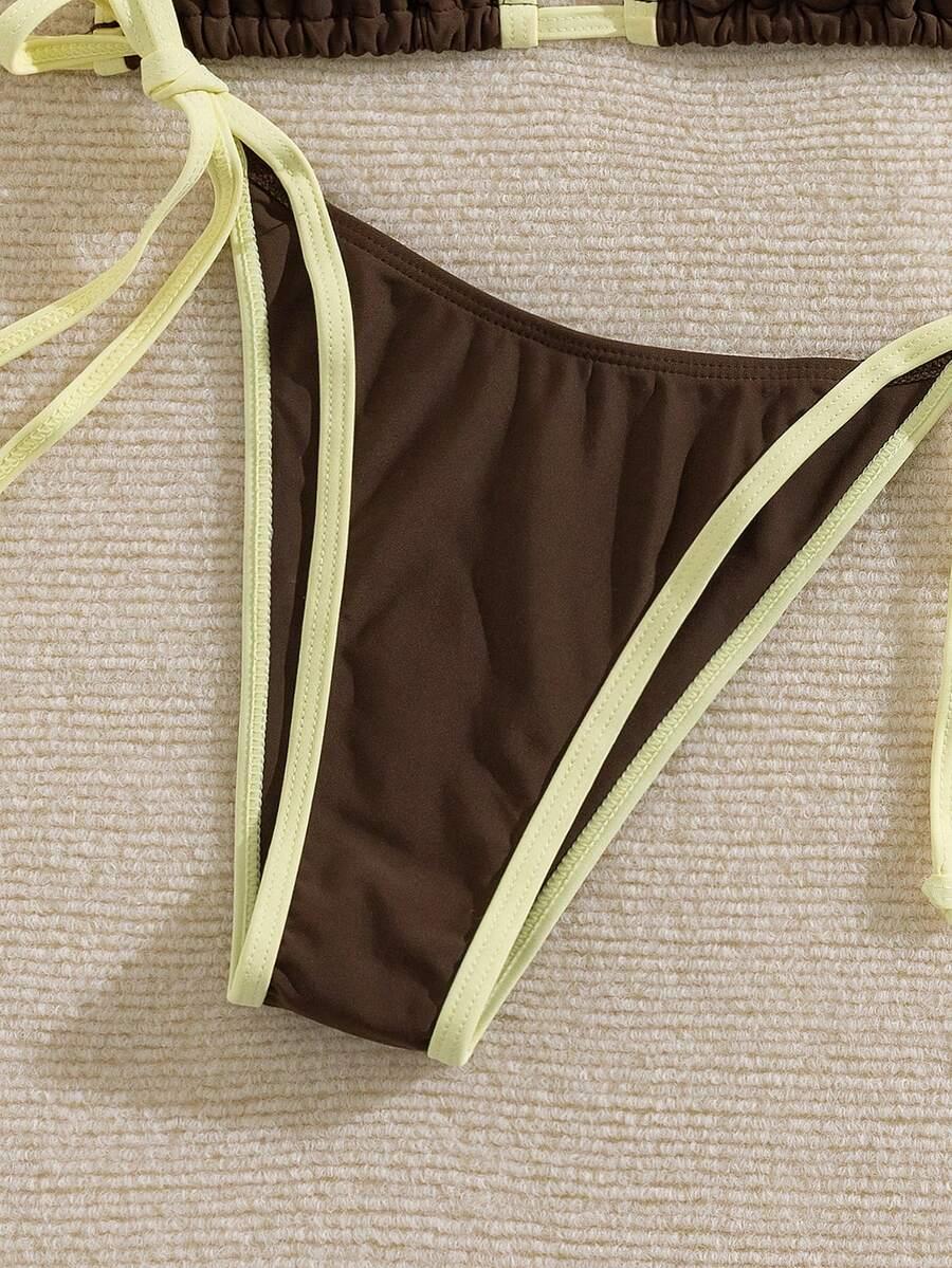SHEIN DWUCZĘŚCIOWY STRÓJ KĄPIELOWY S09__XL
