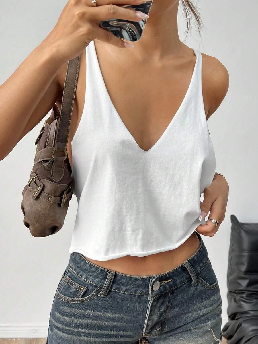 SHEIN BIAŁY TOP CASUAL S06__XXL