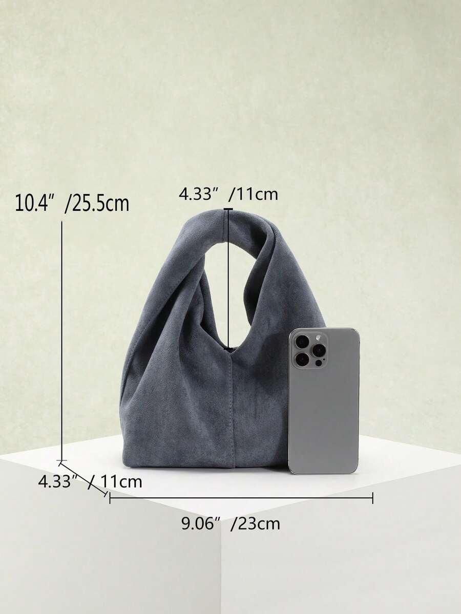 SHEIN NIEBIESKA KLASYCZNA TOREBKA S07__23X25,5CM