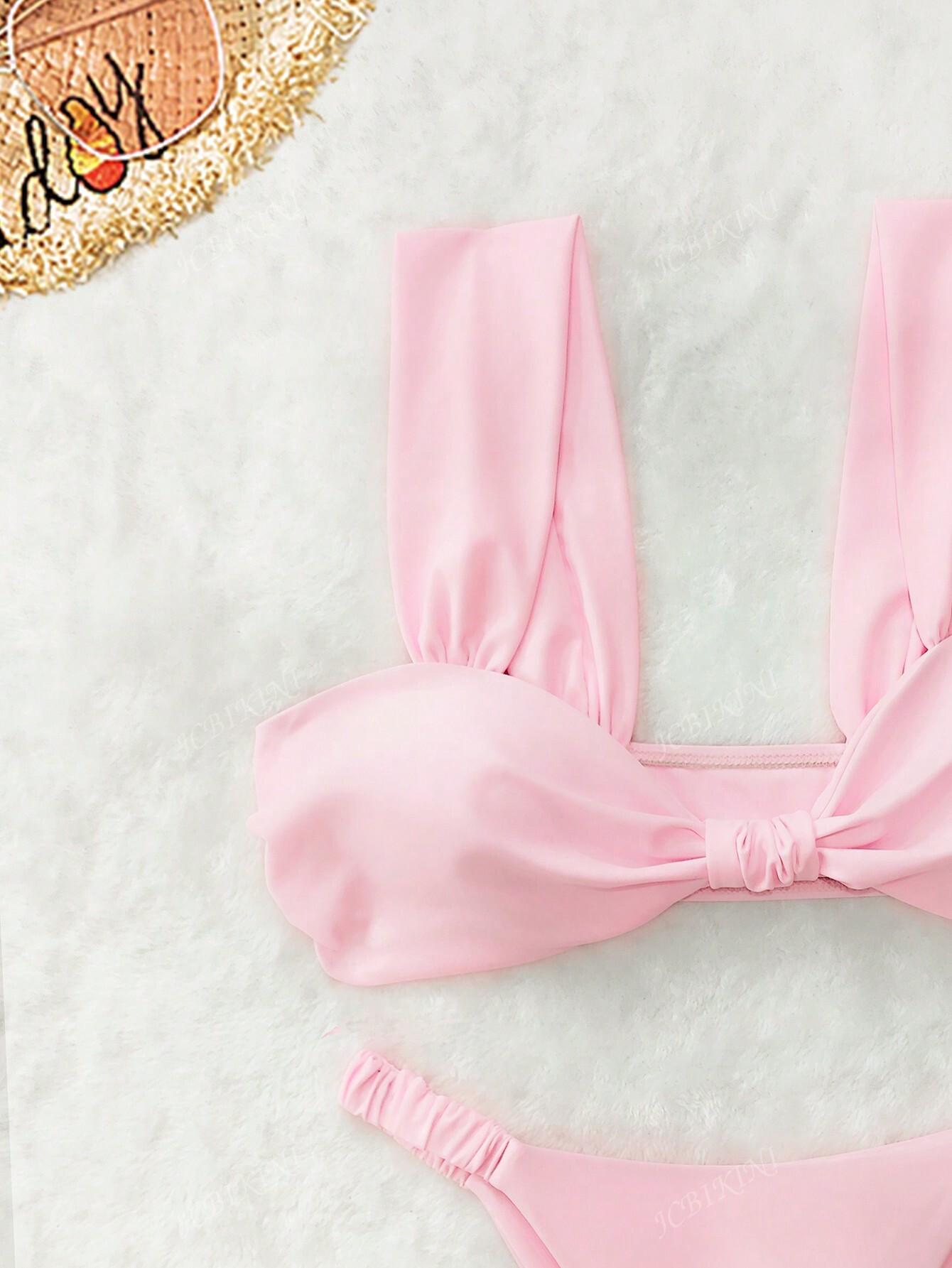 SHEIN DWUCZĘŚCIOWY STRÓJ KĄPIELOWY S09__M