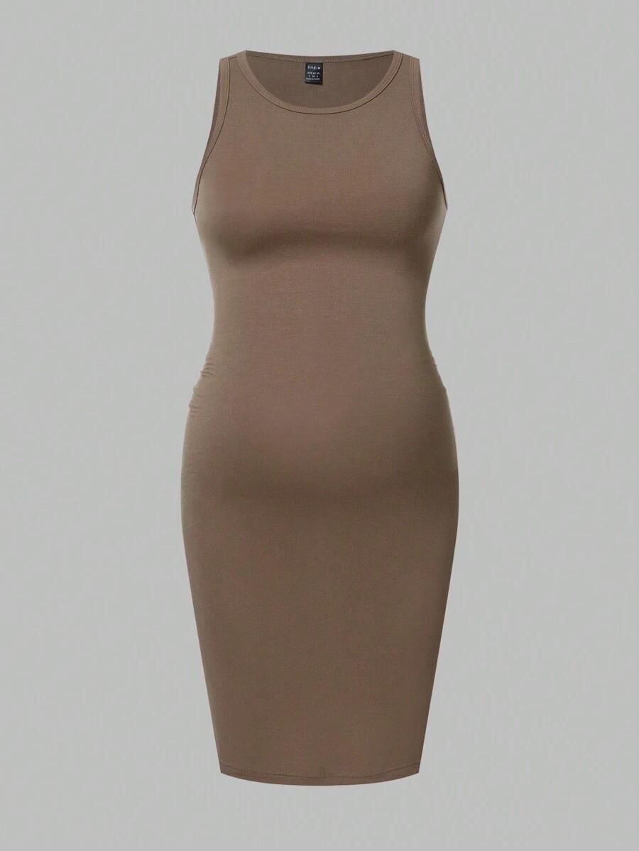 MODMAMA SUKIENKA CIĄŻOWA BEZ RĘKAWÓW 3 PACK S06__XXL
