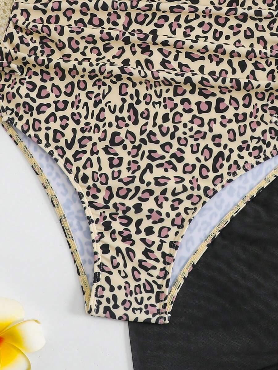 SHEIN JEDNOCZĘŚCIOWY STRÓJ KĄPIELOWY S09__140-146