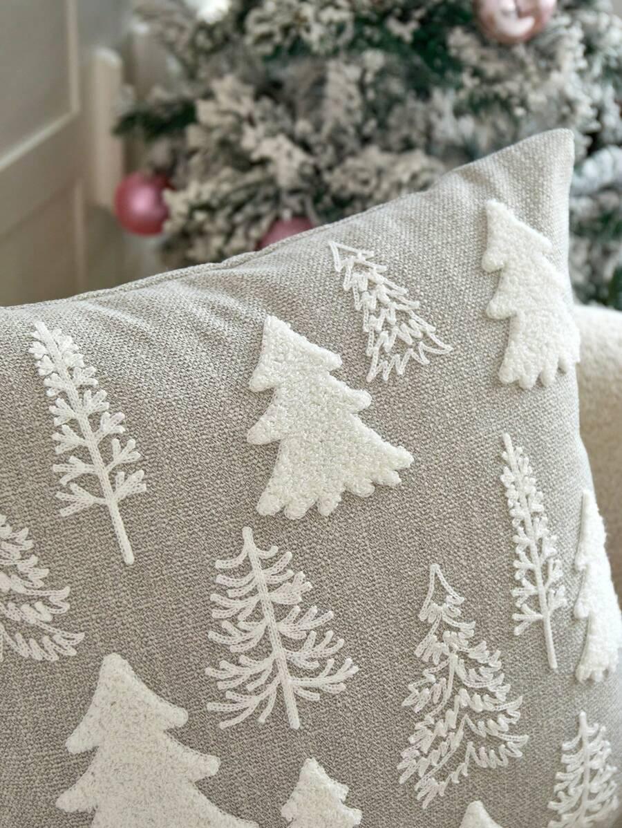 SHEIN POSZEWKA NA PODUSZKĘ CHOINKI S07__45X45CM