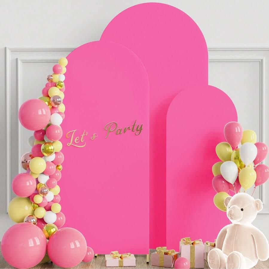 SHEIN RÓŻOWE TŁO NA ŁUK S07__120X220