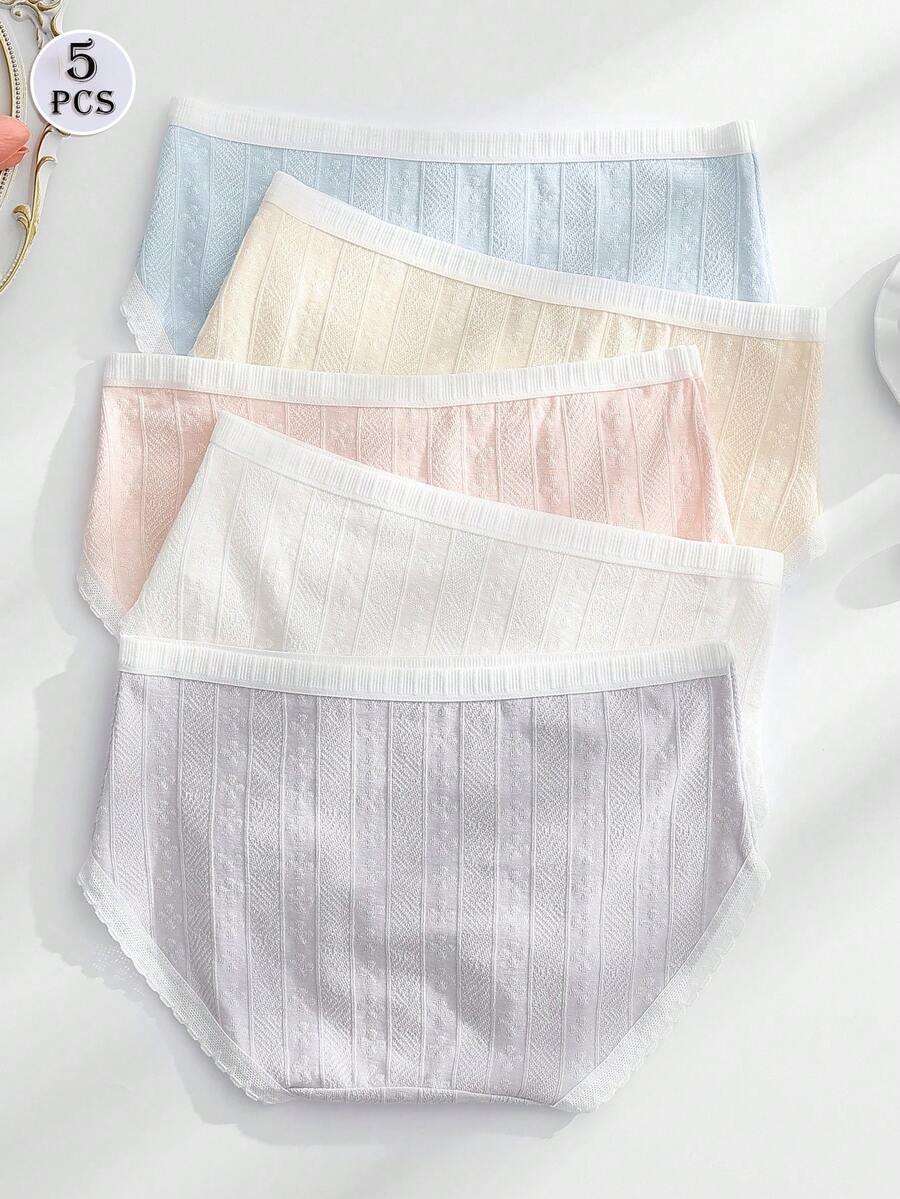 SHEIN KOMPLET MAJTKI TANGA 5-PACK S06__S